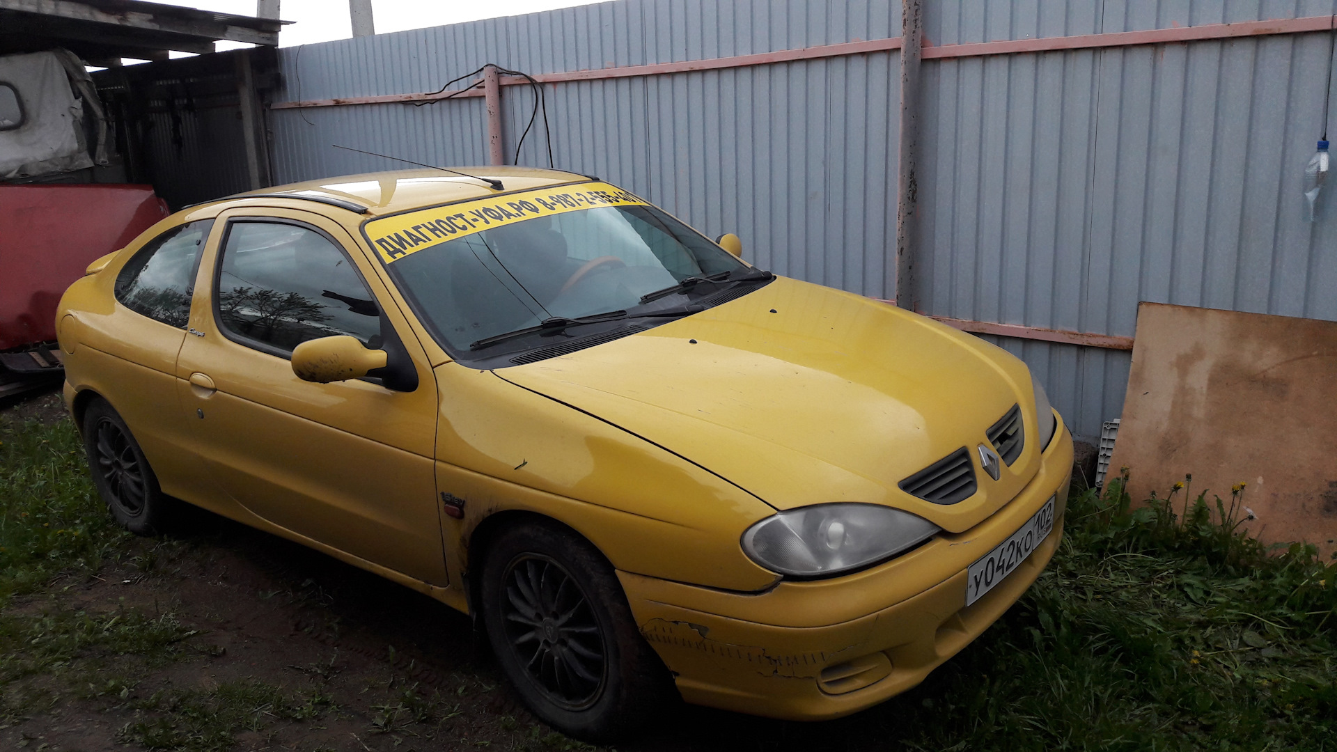 Renault Megane Coupe 1.6 бензиновый 2000 | на DRIVE2