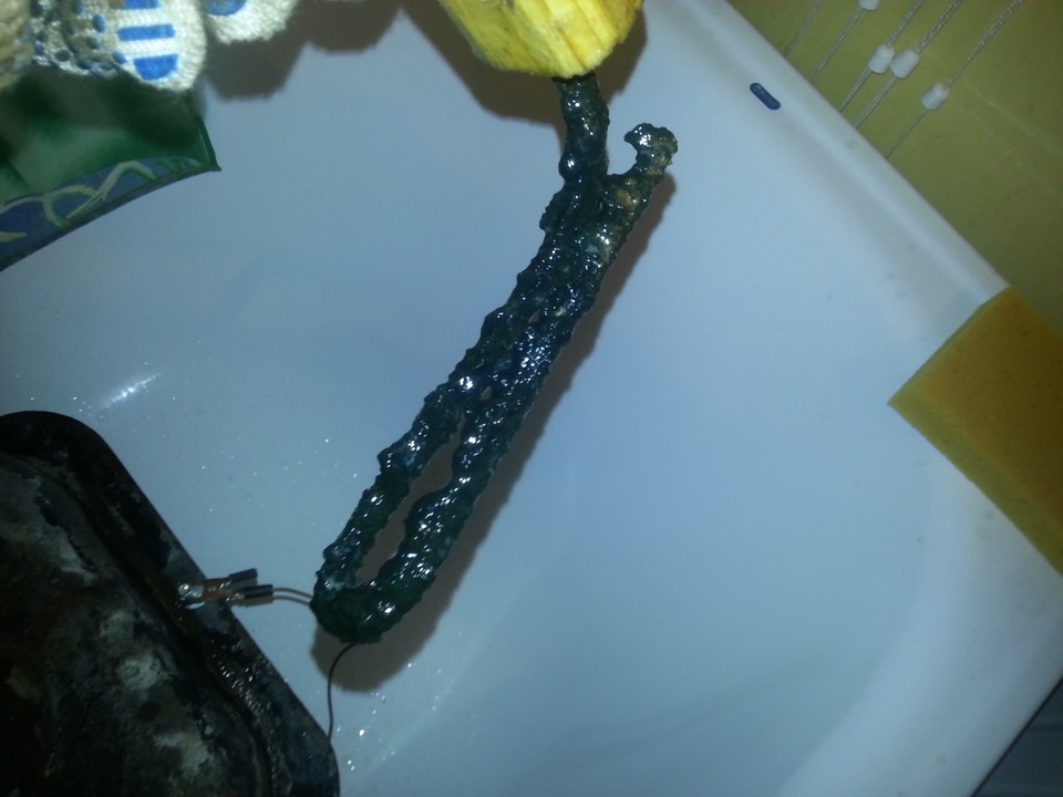 Очистка топливного бака 30л. Электролиз как он есть. — УАЗ 3909, 2,4 л ...