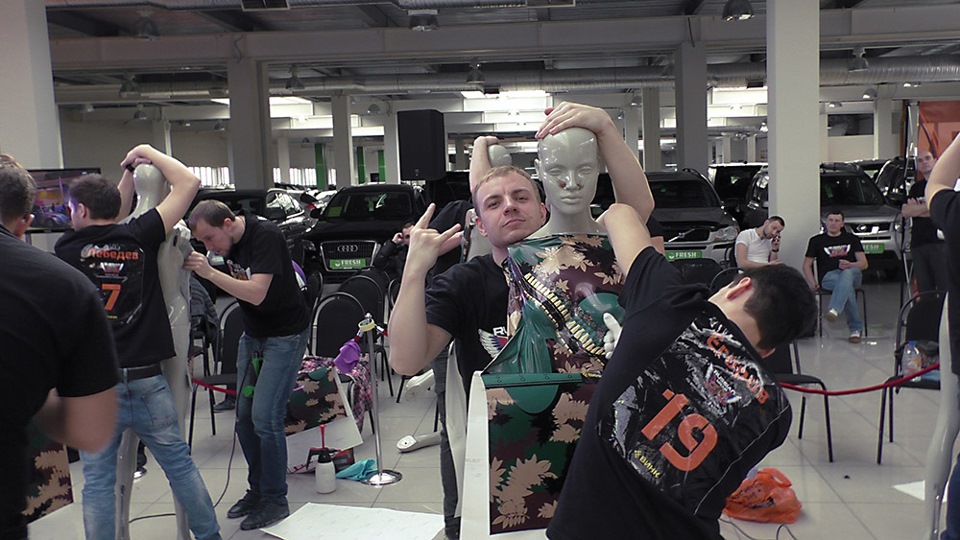 Первый чемпионат по автовинилу в Москве — Курсы Автовинила VALDEVAY на ...