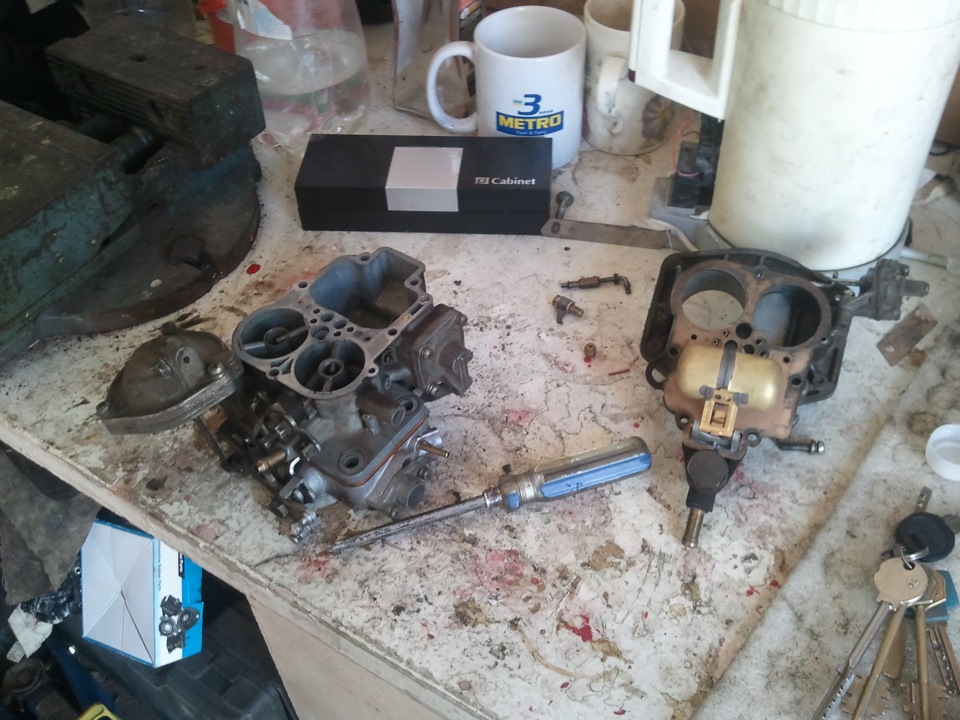 Чистка карбюратора — Lada 2105, 1,3 л, 1988 года | своими руками | DRIVE2