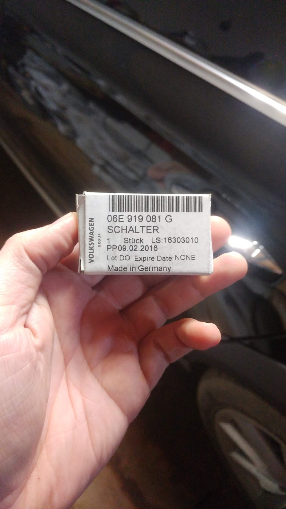 Фото в бортжурнале Audi Allroad (C7). Запчасти на фото: 06E919081G