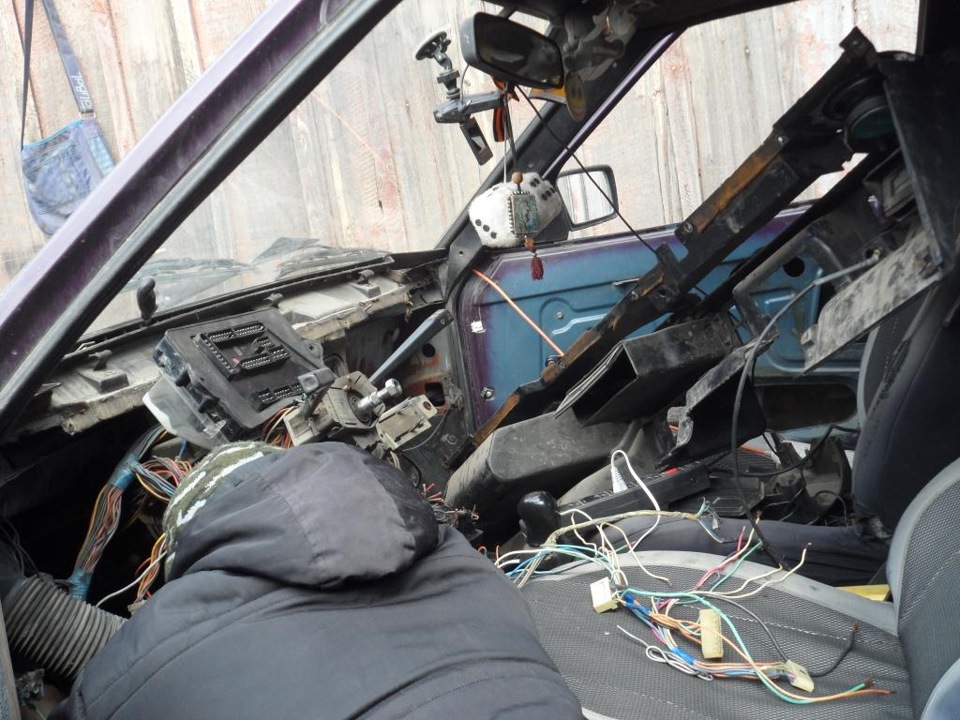 Востановление проводки — Москвич 2141, 1,5 л, 1994 года | своими руками ...