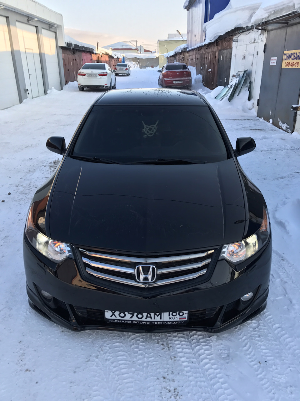 Honda Accord 2008 тонированная