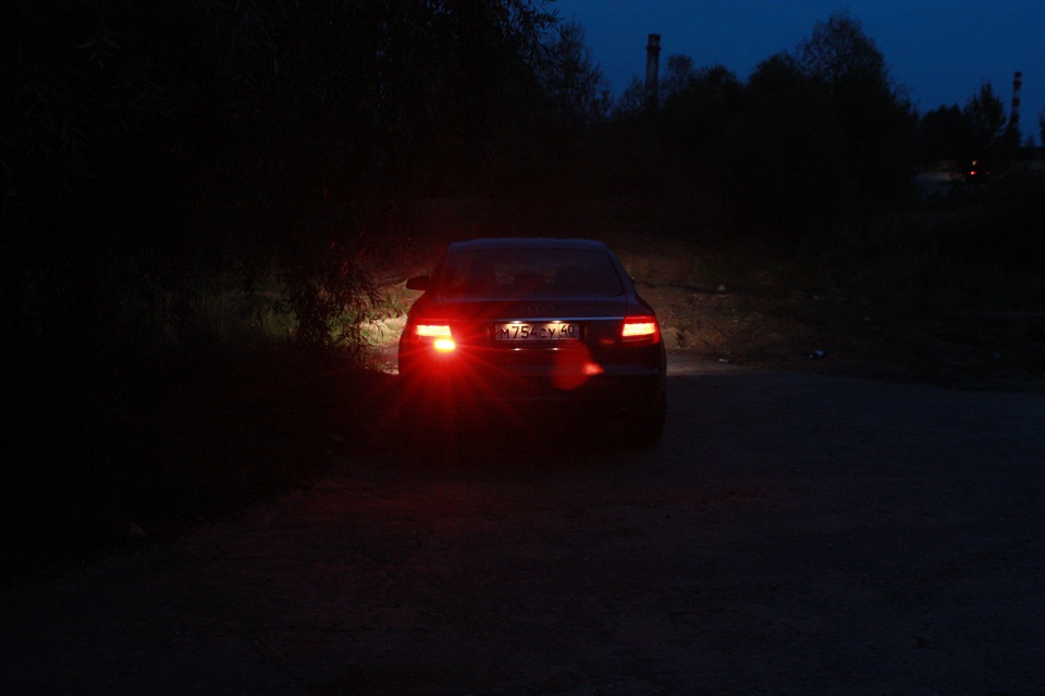 вечерело — Audi A6 (C6), 2,4 л, 2008 года | фотография | DRIVE2