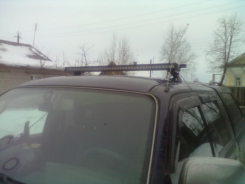 Люстра на крышу. — Mitsubishi L200 (3G), 2,5 л, 2002 года | тюнинг | DRIVE2