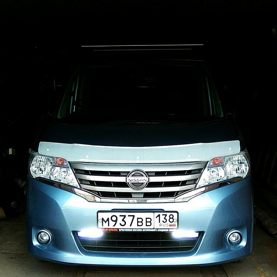 ДХО Osram Led Light@Day. Или как искать себе приключения. — Nissan Serena  Mk IV (C26), 2 л, 2012 года | аксессуары | DRIVE2