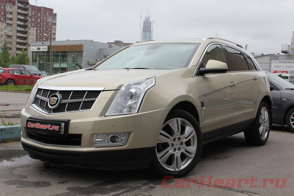 Cadillac SRX, замена штатных ламп дневных ходовых огней — CarHeart на ...