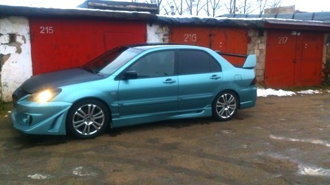 Mitsubishi Lancer Malicious Evo style