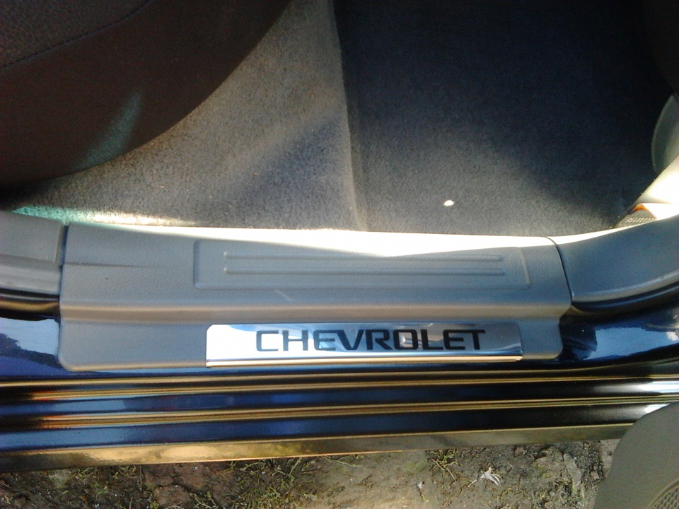 Накладки — Chevrolet Lacetti Sedan, 1,6 л, 2007 года | аксессуары | DRIVE2