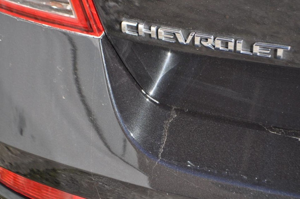Трение 5-ой двери о бампер. — Chevrolet Cruze Hatchback, 1,8 л, 2013 ...