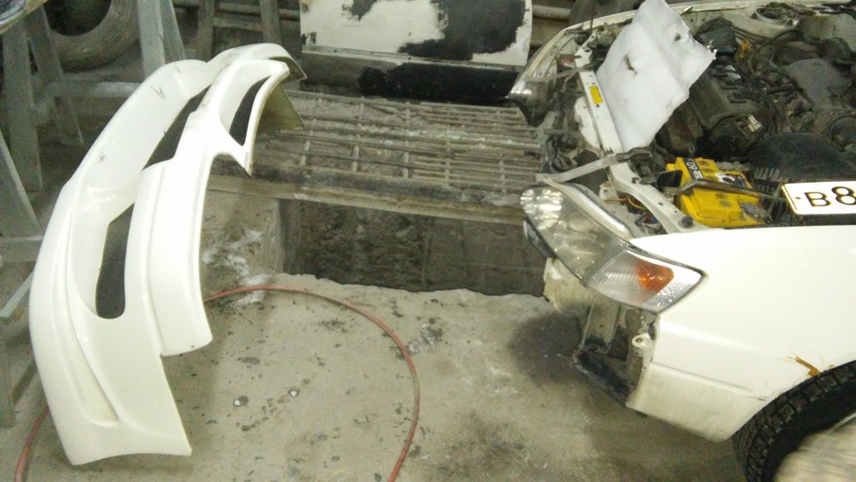 Качаем пресс)) — Toyota Sprinter Trueno (110), 1,6 л., 1996 года ...