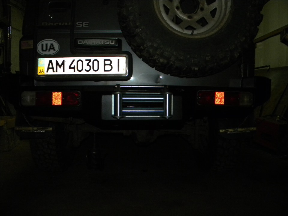 Установка задней лебеды на Дайхатсу Рокки… — Daihatsu Rocky (2G), 2,5 л ...