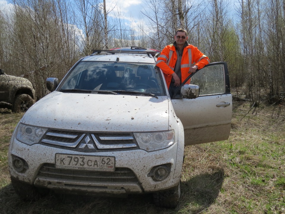 Вот как то так, остальное на видео. — Mitsubishi Pajero Sport (2G)