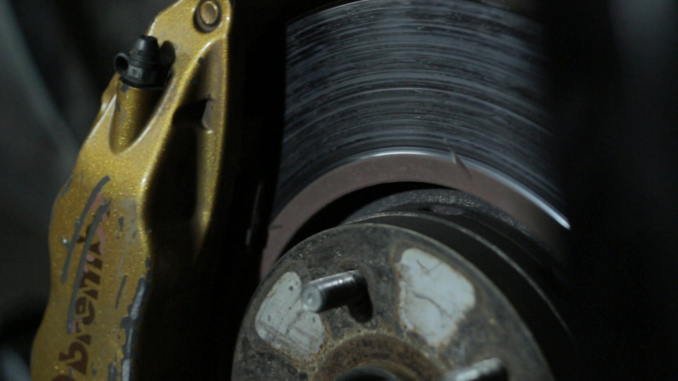 Изношенный диск — Subaru Impreza WRX STI (GD)