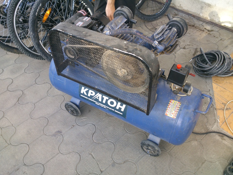 Пескоструй, или эксперименты с песком и компрессором. — ГАЗ 24, 2,4 л ...