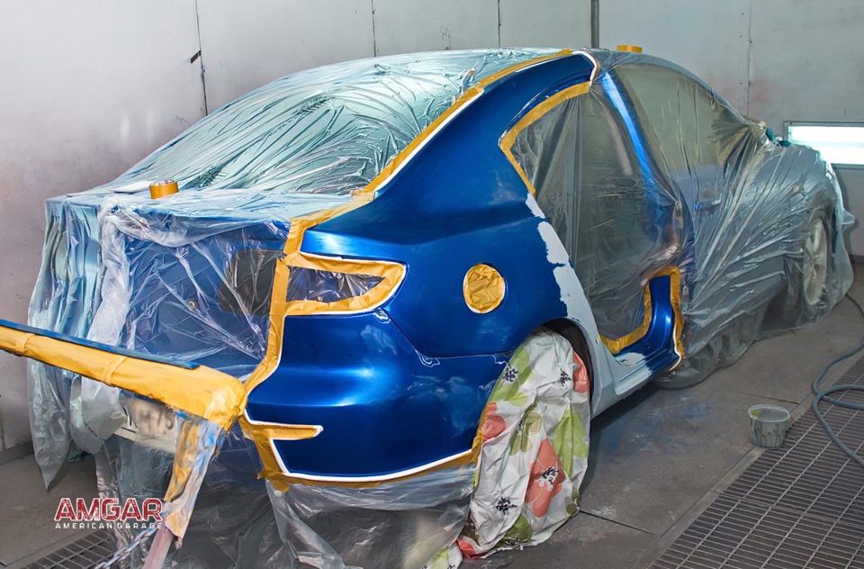 Mazda 3. Локальный кузовной ремонт — AMGAR на DRIVE2