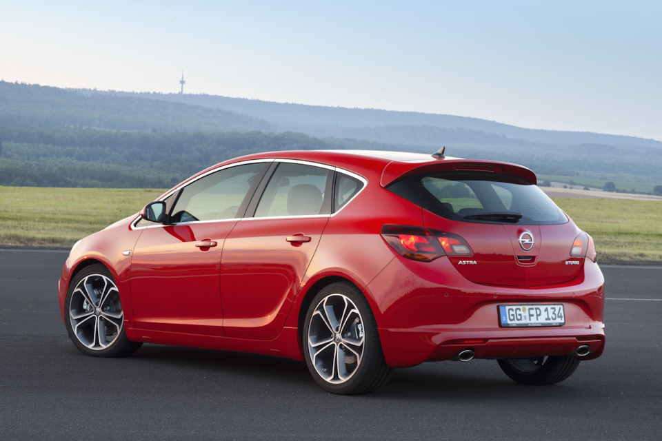 Расширение opel astra j