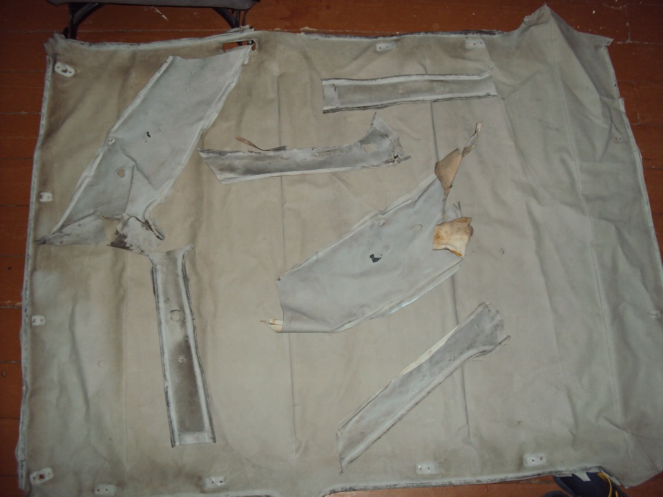 Работа (перетяжка потолка Ауди 80). — DRIVE2