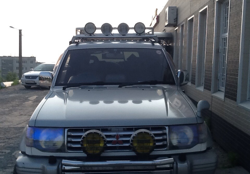 "Люстра" — Mitsubishi Pajero (2G), 3,5 л, 1996 года | аксессуары | DRIVE2