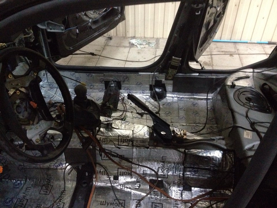 Малярка закончена. Шумка. Китайское железо. — BMW 3 series (E36), 2,5 л ...