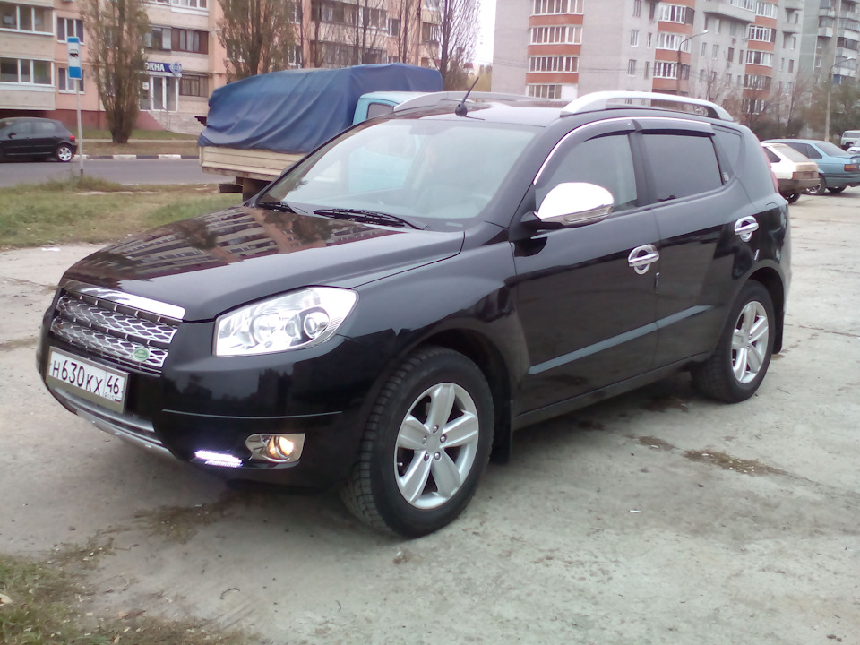 Geely Emgrand x7 обвес 2014