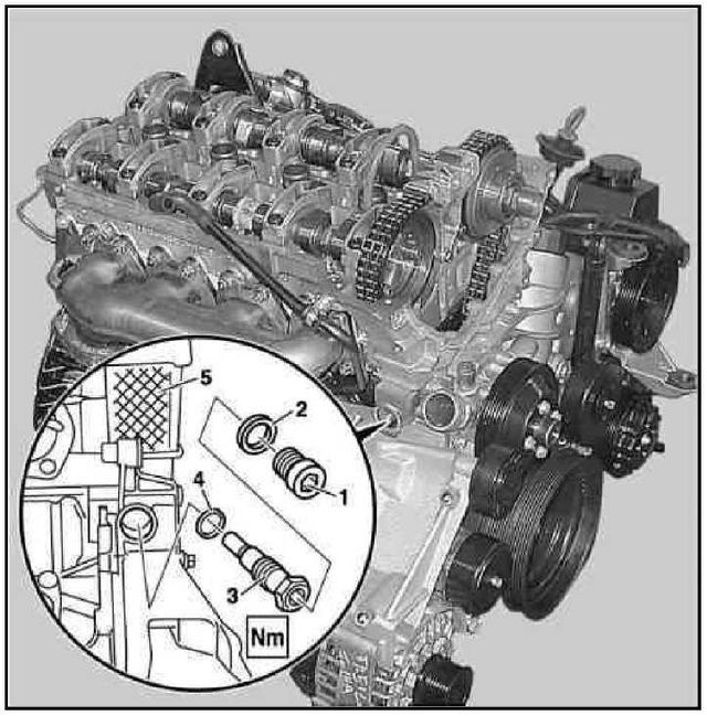 Как зарядить натяжитель цепи мерседес 272 мотор