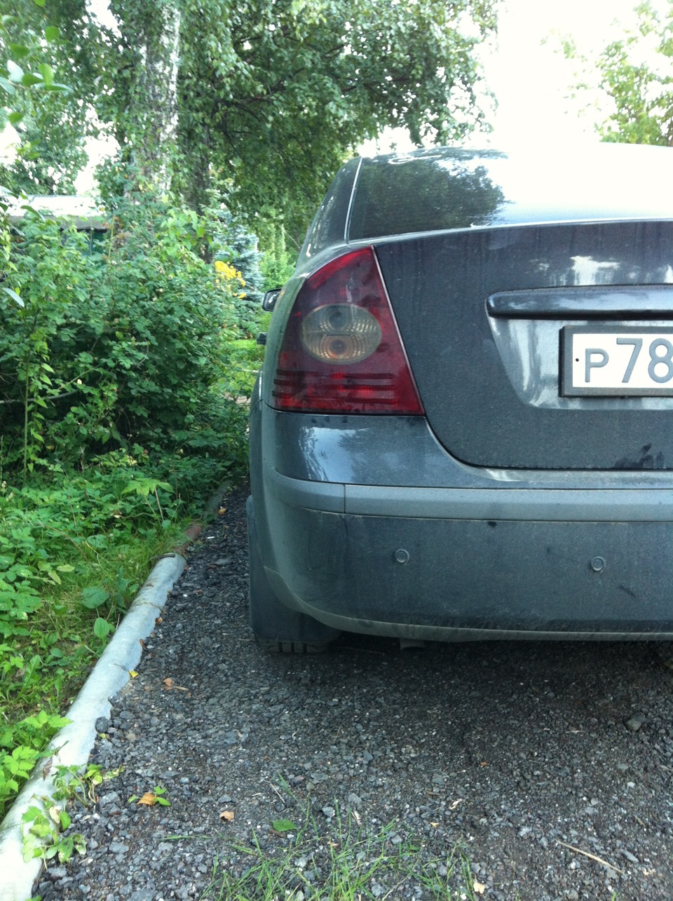 Проект задних фонарей — Ford Focus II Hatchback, 2 л, 2008 года ...