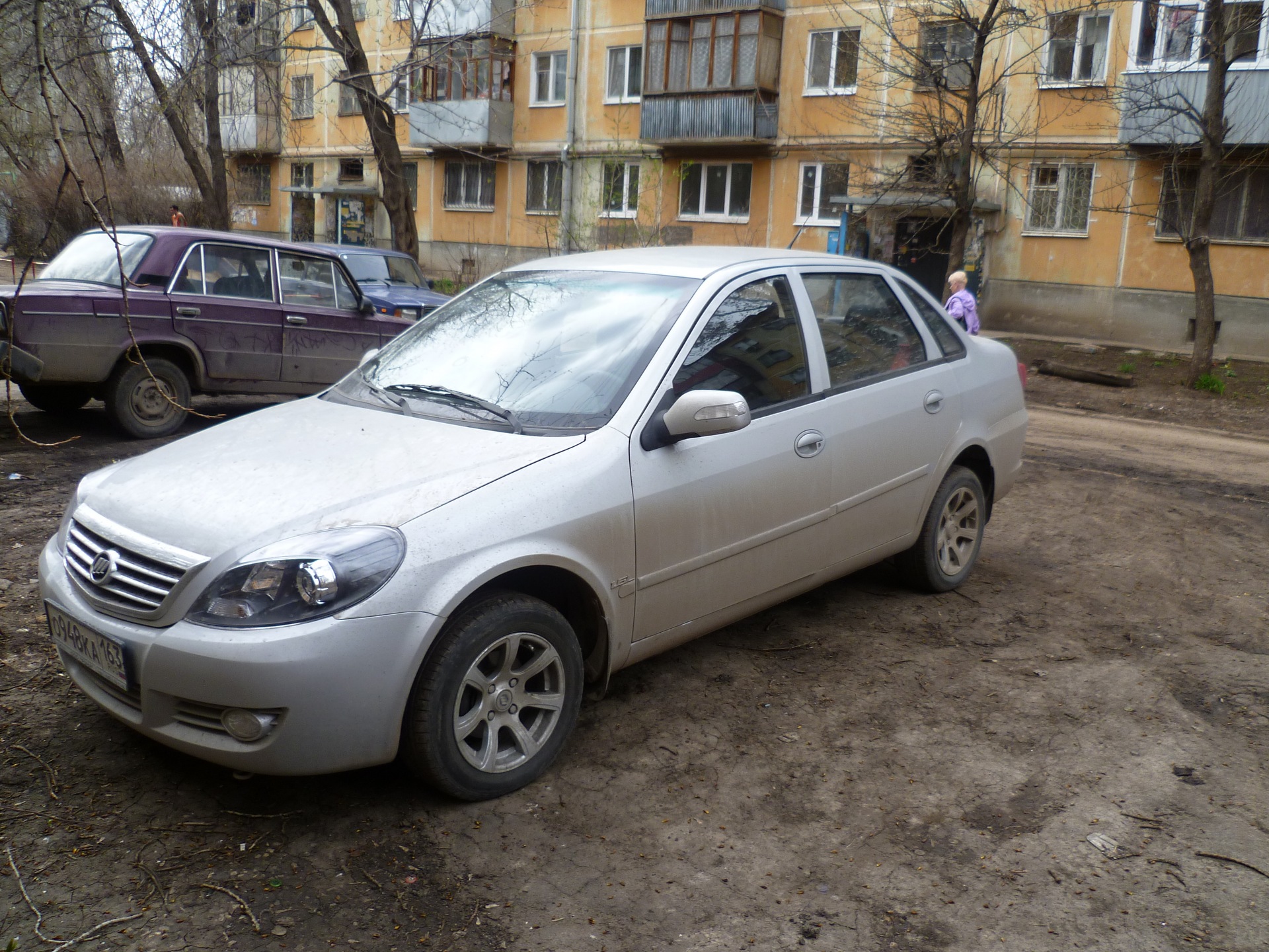 Фото lifan breez 2008 год серебристый цвет