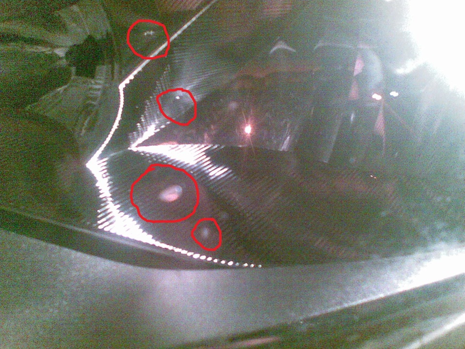 ребят, посоветуйте, как убрать сколы на фаре? — Сообщество «Ford Club ...