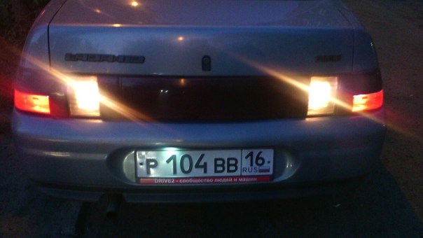 Перегорели Светодиоды в Подсветке Номера. — Lada 21102, 1,5 л, 2002 ...