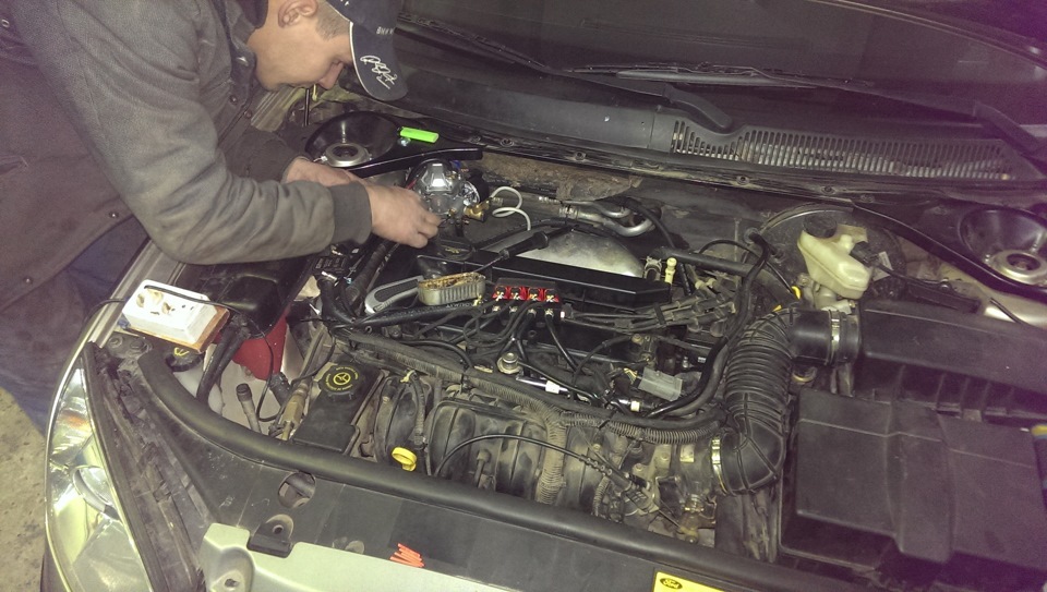 Установка метана — Ford Mondeo III, 2 л, 2003 года | визит на сервис ...