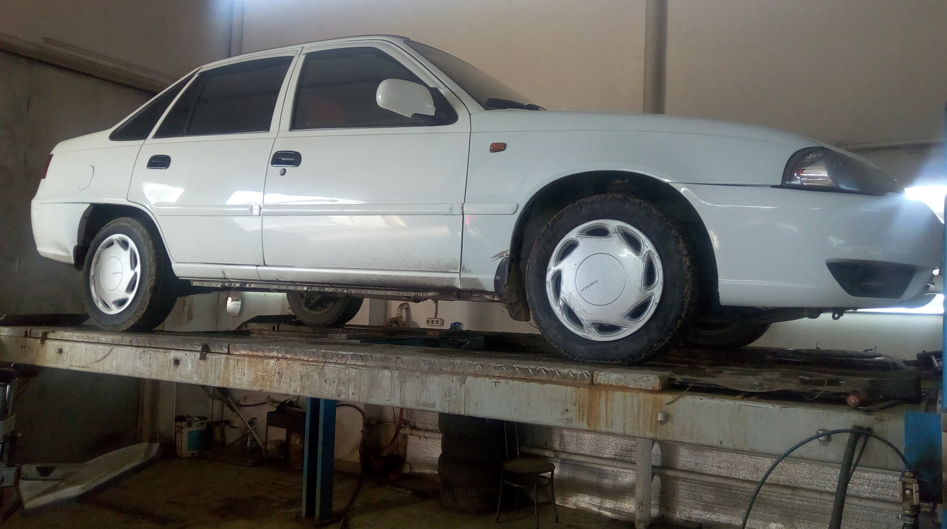 Развал схождение — Daewoo Nexia (N150), 1,6 л, 2012 года | визит на ...