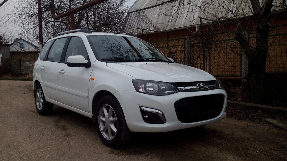 Одел чехлы на сидения — Lada Калина Универсал (2G), 1,6 л, 2016 года ...