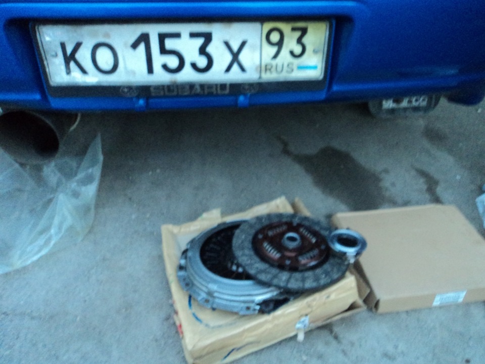 Новый комплект сцепы EXEDY — Subaru Impreza WRX STI (GD), 2 л, 2002 ...
