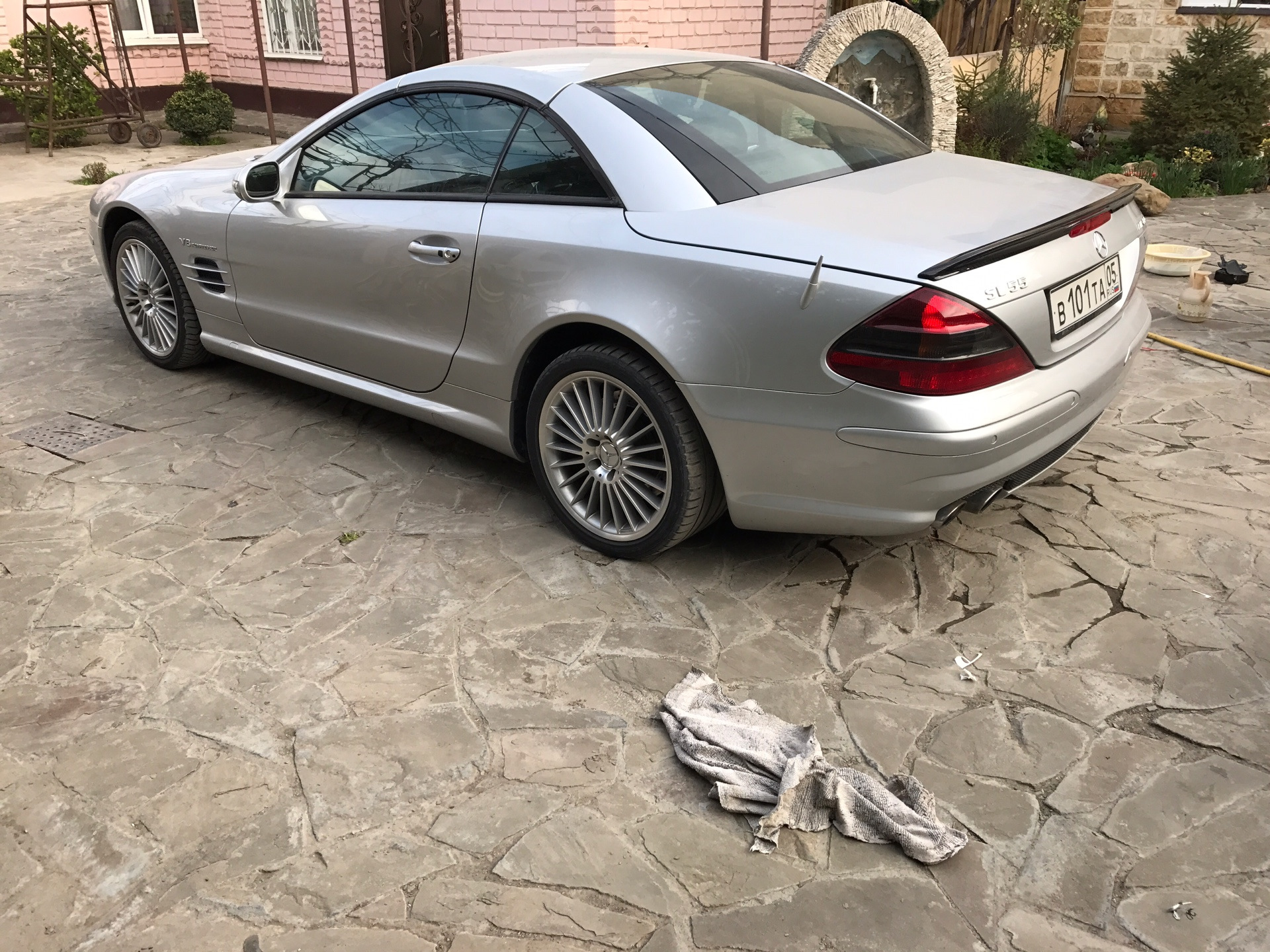 Mercedes sl55 AMG фары