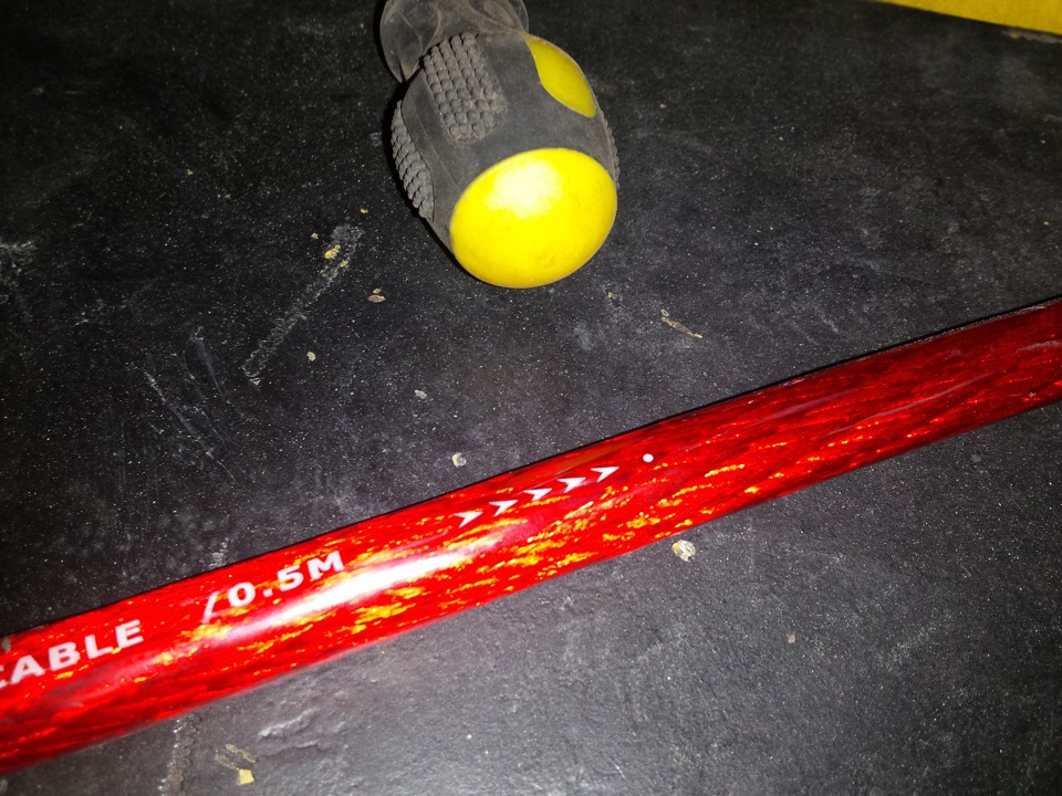 Марафет в багажнике, день второй.Тянем силу.Дублируем провода с ...