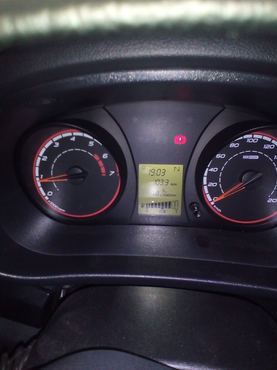 Расход топлива в смешанном режиме. — Lada Kalina Cross, 1,6 л, 2016 ...