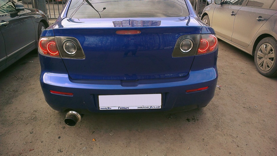 Шейвинг багажника… — Mazda 3 (1G) BK, 9,9 л, 2007 года | стайлинг | DRIVE2