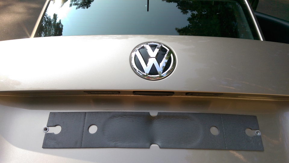 Монтаж — Volkswagen Polo Sedan