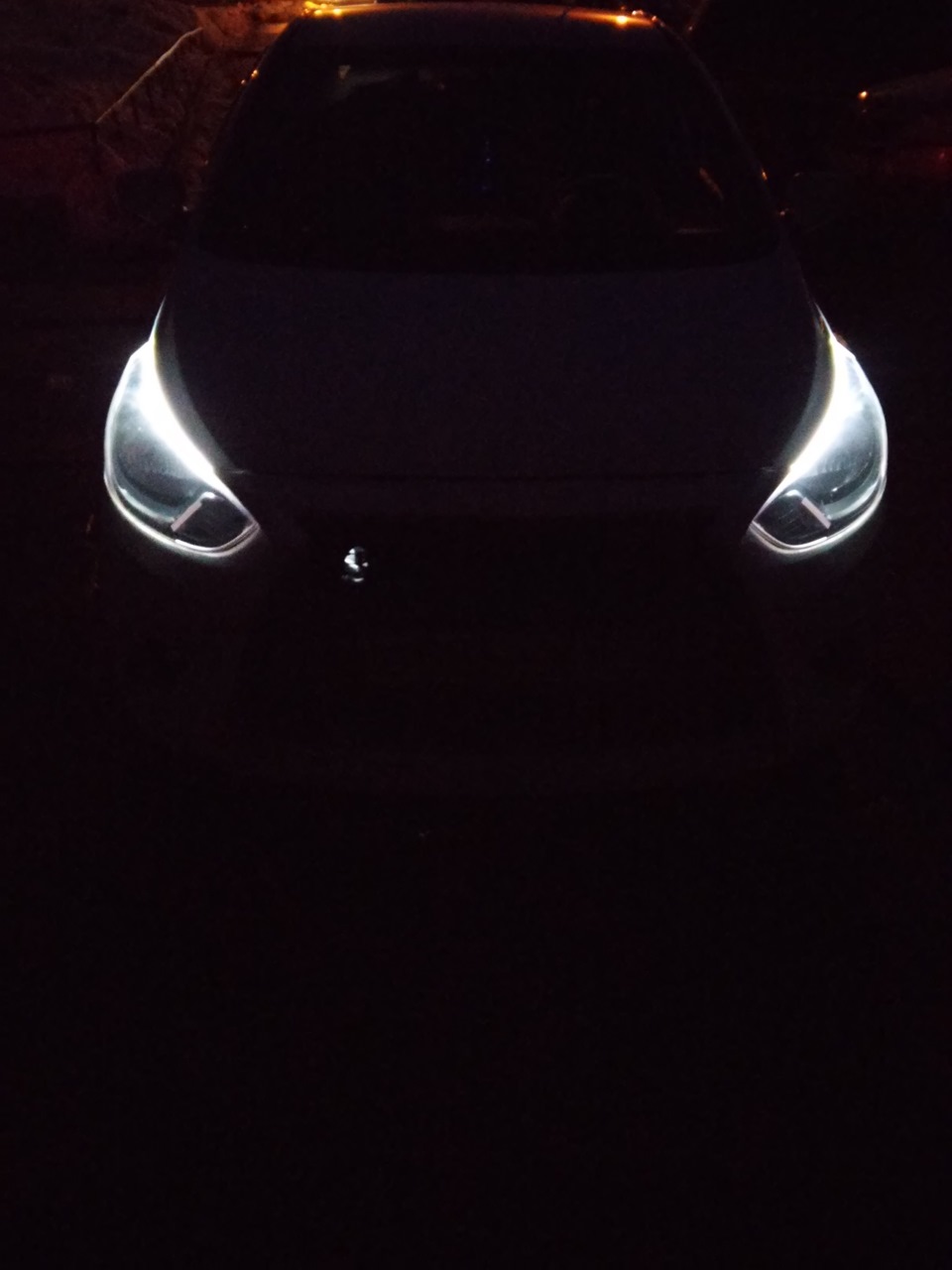 Установка габаритов из светодиодной ленты — Hyundai Solaris (1G), 1,6 л ...
