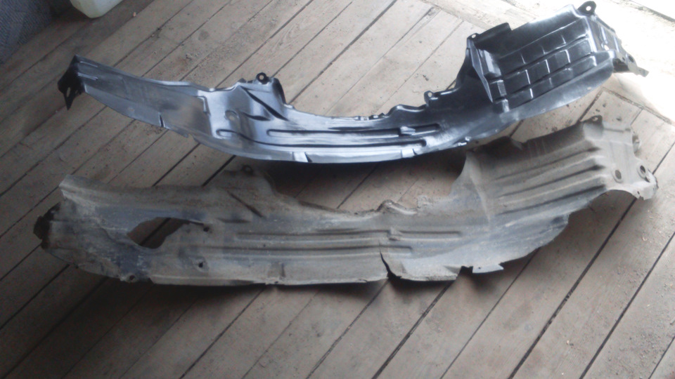 Подкрылки менять пришла пора. — Nissan Primera (P12), 2 л, 2002 года ...