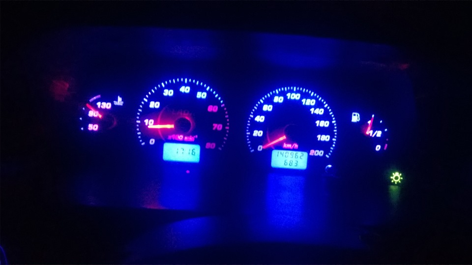 Доработка (тюнинг) щитка приборов Ваз 2115 — Lada 2115, 1,5 л, 2005 ...