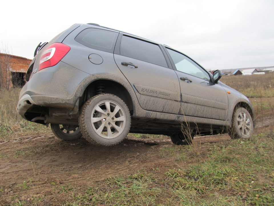 Артикуляция и ход подвесок Калина Кросс — Lada Kalina Cross, 1,6 л ...