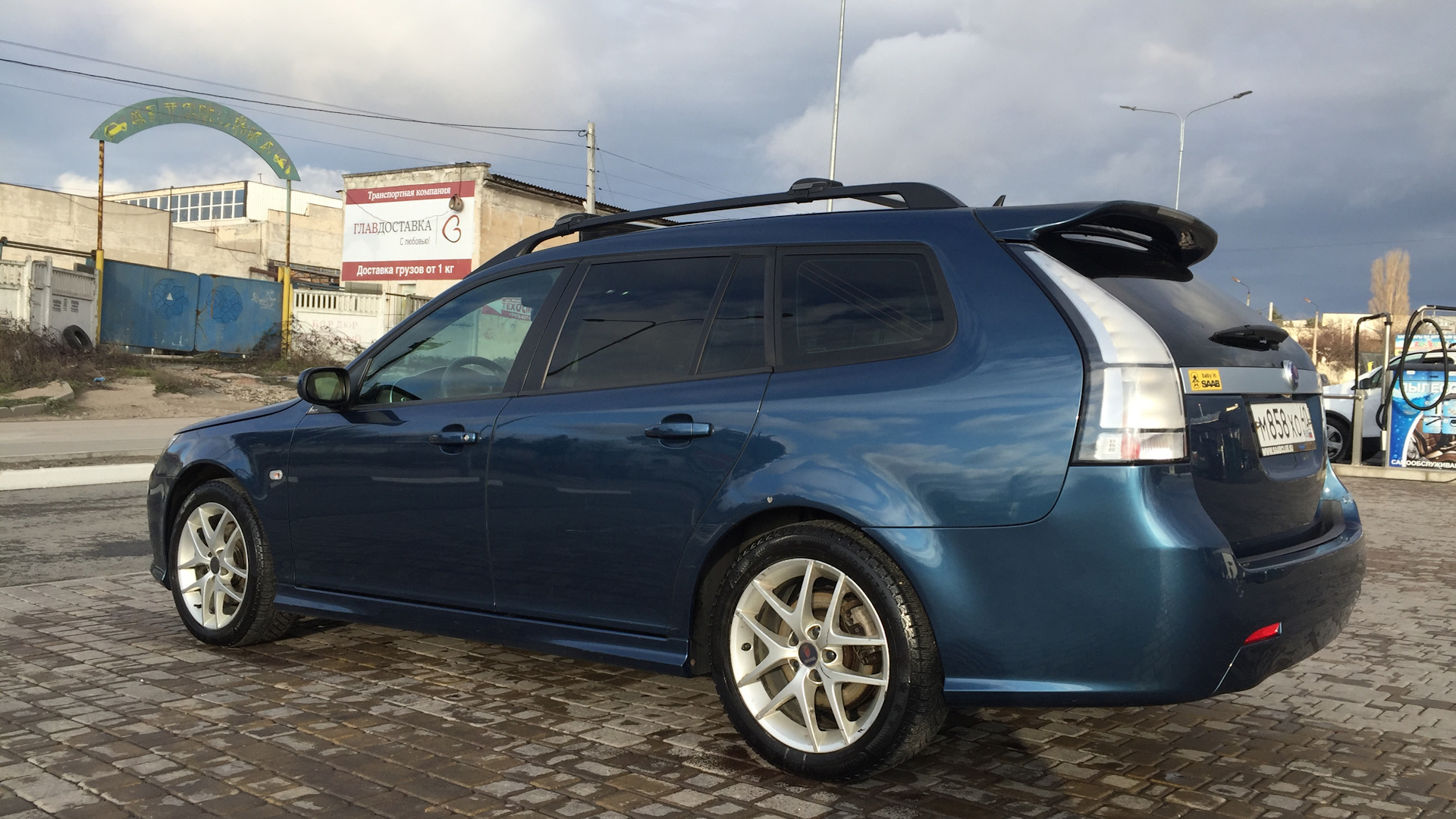 Saab 9-3 (2G) 2.0 бензиновый 2007 | Самолёт ✈️SportCombi на DRIVE2