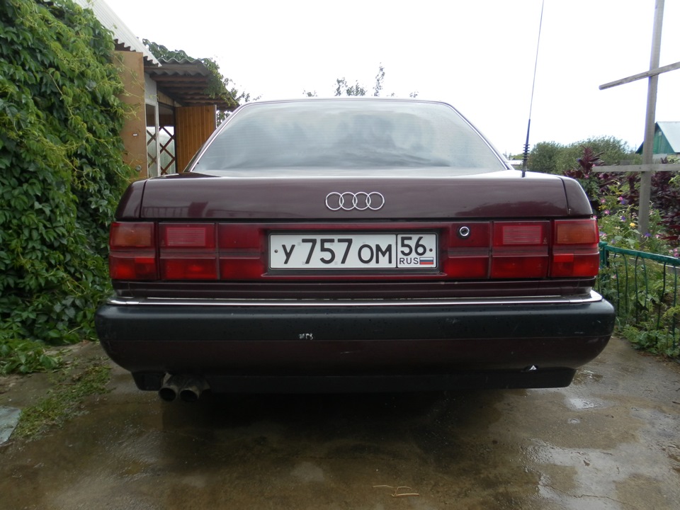 Вот, в первый раз помыл свою красотку) — Audi V8, 2,3 л, 1992 года ...