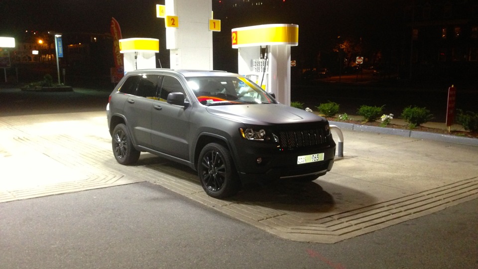 mat black jeep grand cherokee