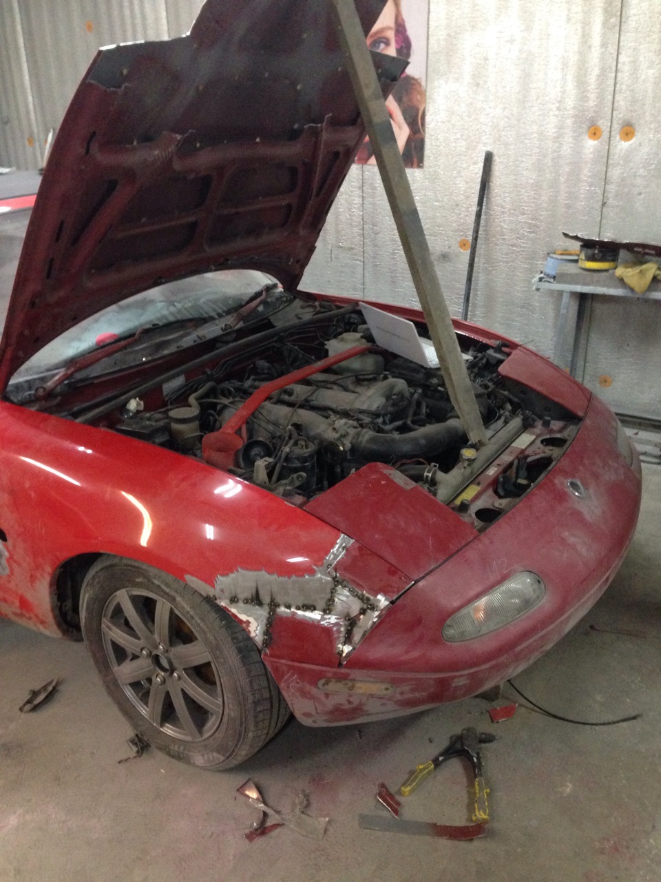 Эпопея (много букв) — Mazda MX-5/Miata (NB), 1,6 л, 2001 года | своими  руками | DRIVE2