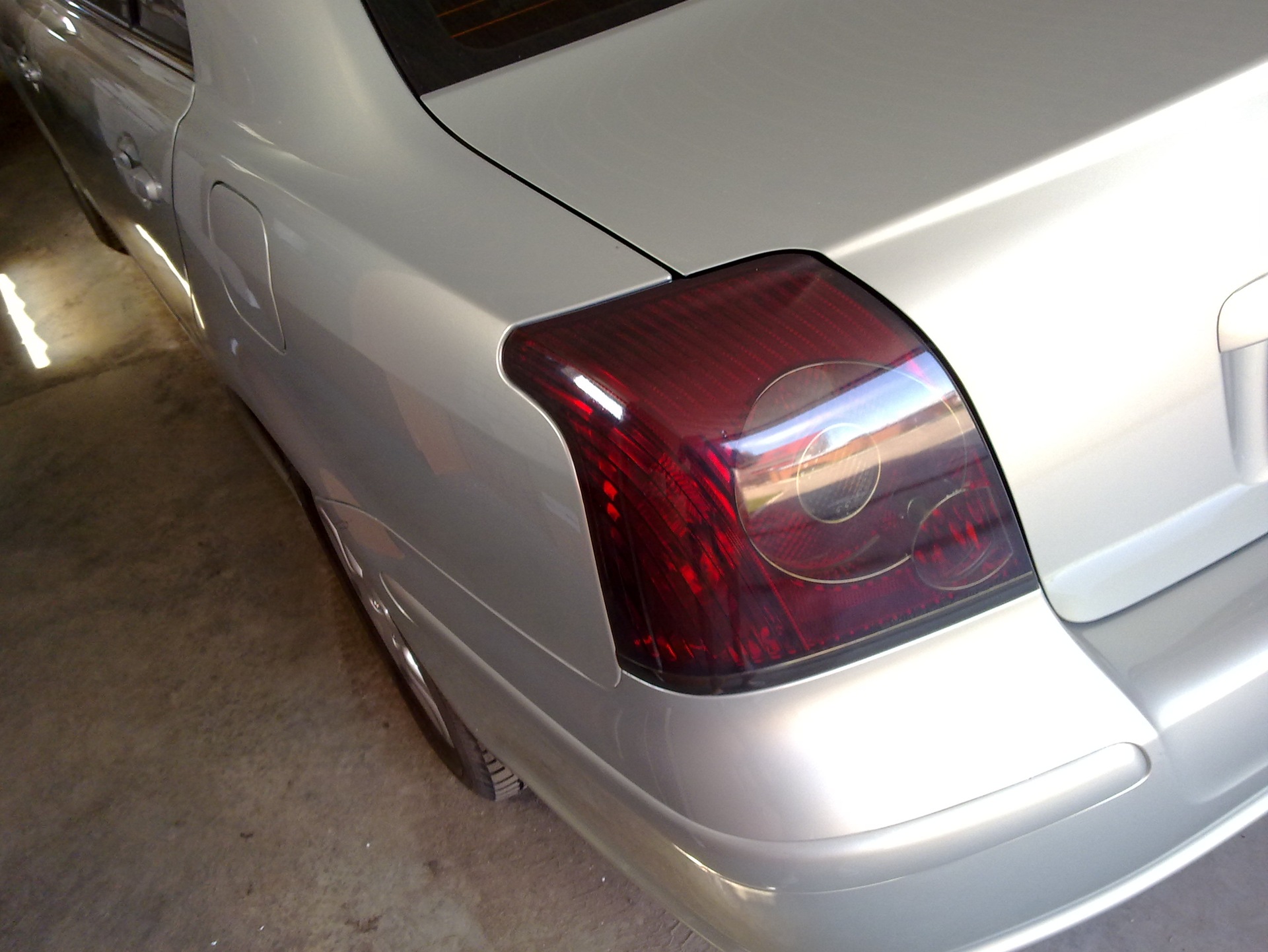 Finally toned headlights  - Toyota Avensis 18 L 2008