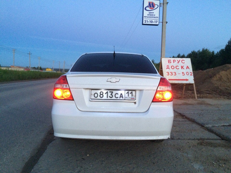 Габариты — Chevrolet Aveo Sedan (1G), 1,4 л, 2007 года | стайлинг | DRIVE2