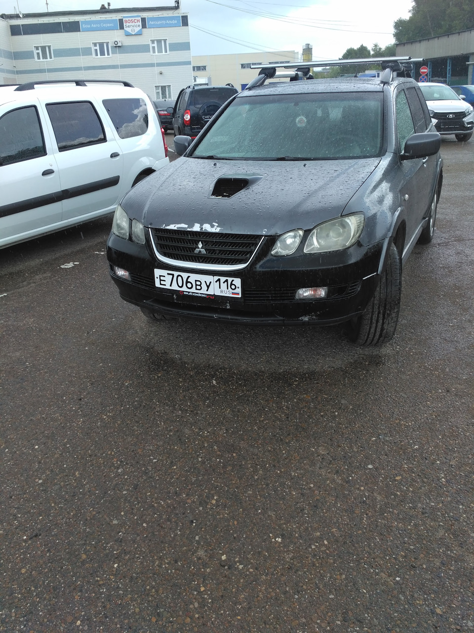 Перерегистрация с заменой ДВС. — Mitsubishi Outlander (1G), 2 л, 2006 ...